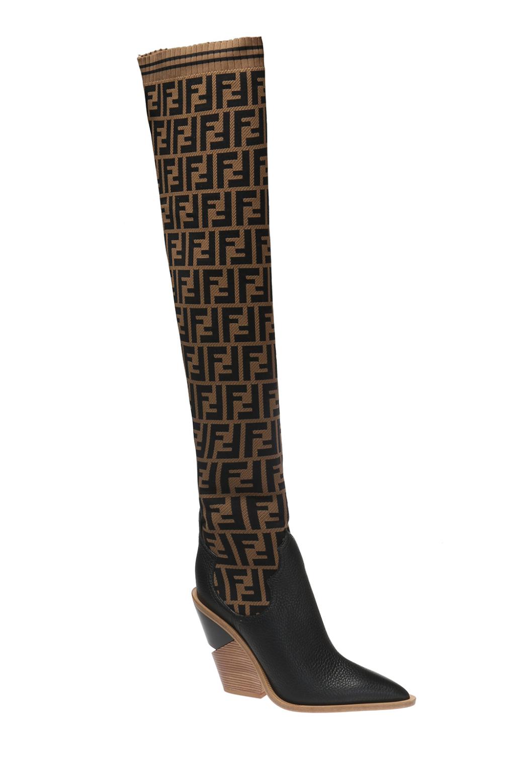 fendi thigh highs